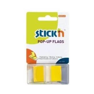 STICK'N Stickn blocks 25 x 45 mm (50), yellow