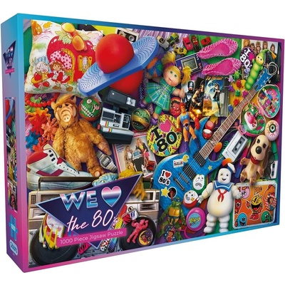 Gibsons Пъзел Gibsons от 1000 части - Обичаме 80-те (G7145)