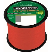 Spiderwire Šňůra Stealth Smooth Red x8 1m 0,23mm 23,6kg