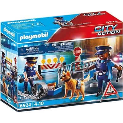 Playmobil 6924 Policajná zátarasa
