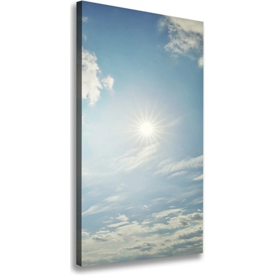 Vertikálny foto obraz na plátne Slnko na nebi 50x100 cm