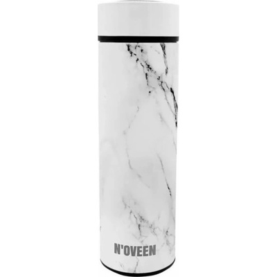 N'oveen Termoska TB2319 bílá odstíny šedé 420 ml