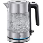 Russell Hobbs Compact Kettle, 0.8 l, Glass and Stainless Steel, 2200 Watt - 24191 Електрически кани