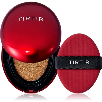 TIRTIR Mask Fit Red Cushion Mini дълготраен грим в гъбичка цвят 33W Ginger 4.5 гр