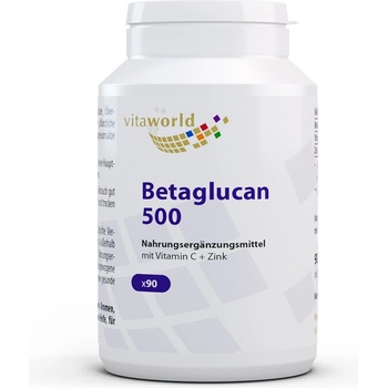 Vita World Бета глюкани с витамин С и цинк 90 капсули | Vita World (01451489 VW)