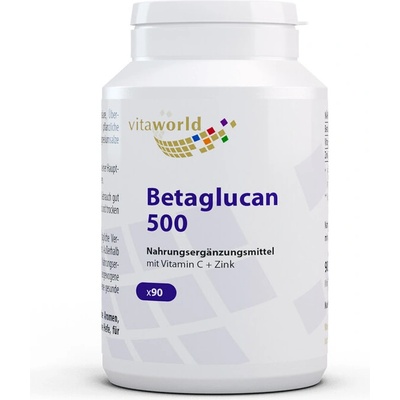 vitaworld Бета глюкани с витамин С и цинк 90 капсули | Vita World (01451489 VW)