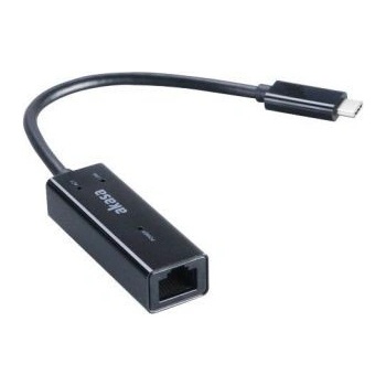 AKASA adaptér USB Type-C na Gigabit Ethernet RJ 45