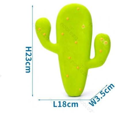 Nobleza dentální latexový kaktus 23 cm