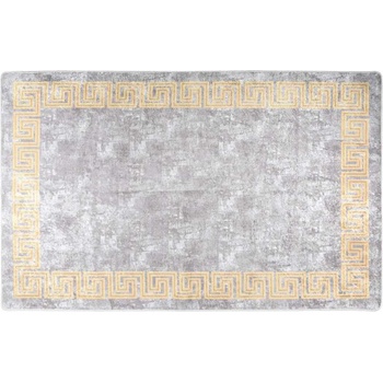 Pure Line Home Килим marsa Сиво и златисто класик