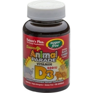  Animal Parade Витамин D3 (500 IU) - без захар - 90 таблетки за дъвчене