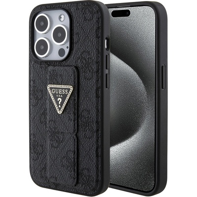 Guess plastové Apple iPhone 15 Pro čierne