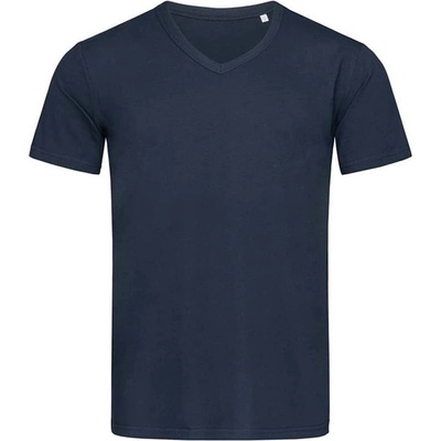 Stedman ben v-neck st9010 / Мъжка тениска с v-образно деколте - тъмносиня xl (st9010mabxl)