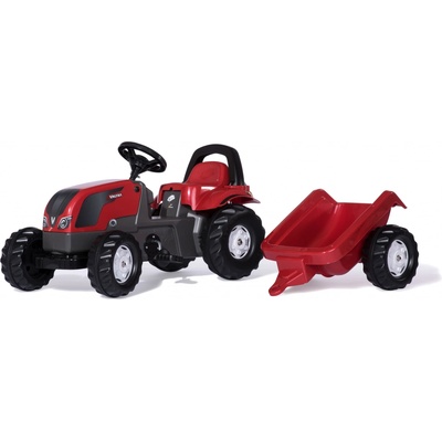 Rolly Toys šlapací traktor Valtra s přívěsem R01252 – Zboží Dáma