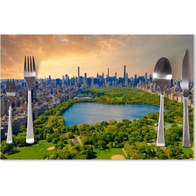 Sablio Prestieranie New York Central Park 40x30cm