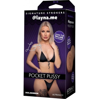 Doc Johnson Signature Strokers @layna.me ULTRASKYN Pocket Pussy