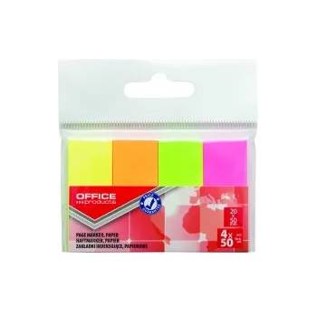 Image 1 of Office Products Индекси 20х50мм 4x50 листа неон