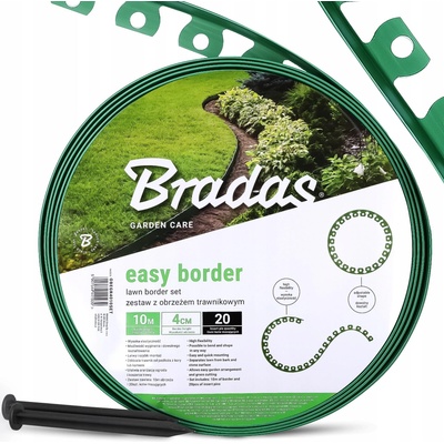 Bradas Easy Border 4 x 1000 cm zelená 1 ks