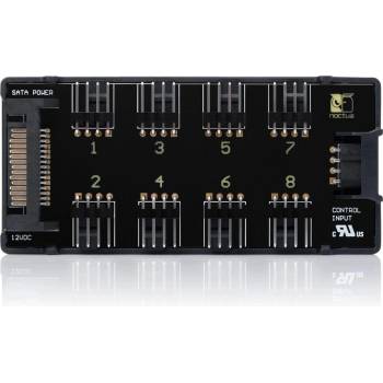 Noctua разклонител за вентилатори Fan Hub - 8 port PWM with SATA Power 5V/1 (NA-FH1)