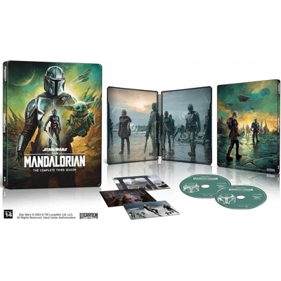Mandalorian 3. série 4K Ultra HD + Blu-ray Steelbook bez CZ