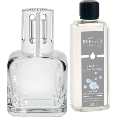 Maison Berger Paris Каталитична лампа Ice Cube с неутрализатор на миризми Air Pur прозрачна (4710)