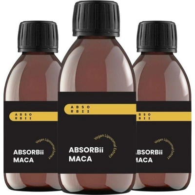 3× ABSORBii MACA lipozomální doplněk 200 ml