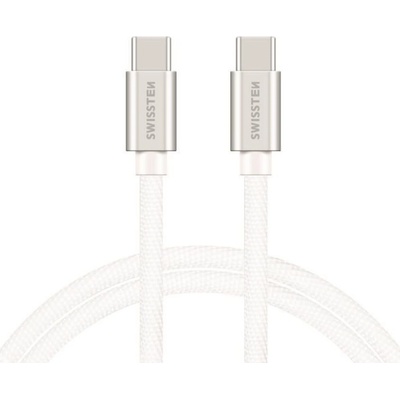 Swissten 71528202 USB-C - USB-C, 2m, stříbrný