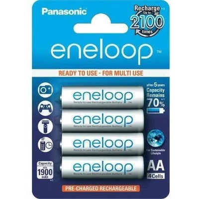Panasonic AA eneloop 1900mAh (4) BK-3MCCE/4BE