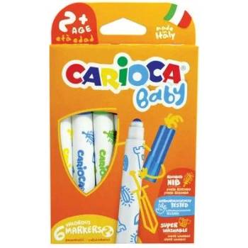 CARIOCA - Бейби маркери - 6 цвята (42813)