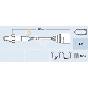 Lambda sonda FAE 77139
