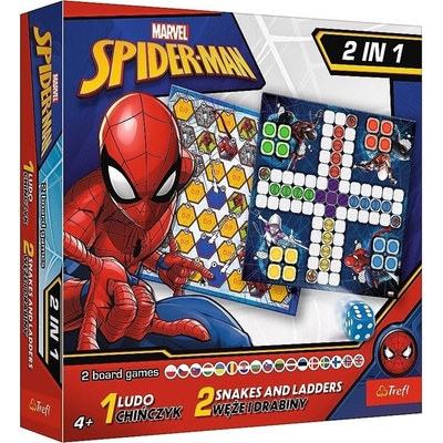 Trefl Hra Spiderman, 2v1: Človeče, nehnevaj sa a Hady a rebríky