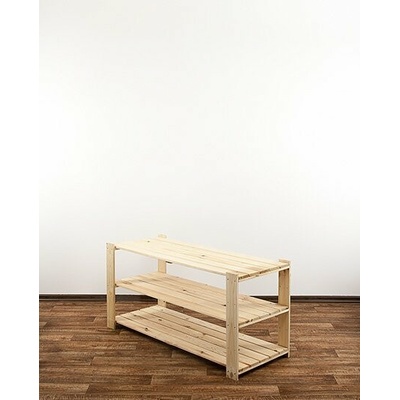 Wamar Sosenka Drevený regál Maxi 2N+ 64 x 120 x 50 cm borovica