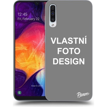 Pouzdro Picasee silikonový Samsung Galaxy A50 A505F - Vlastní design/motiv černé