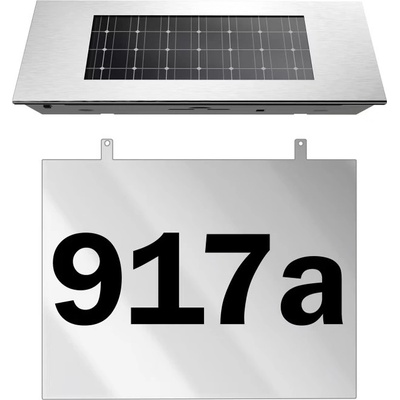 Monzana LED solární domovní číslo transparentní 105370 – Hledejceny.cz