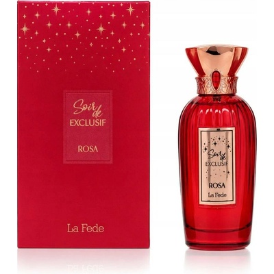 La Fede Soir de Exclusif Rosa parfémovaná voda unisex 100 ml