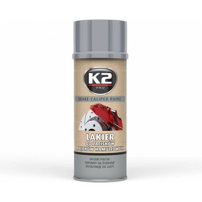 K2 BRAKE CALIPER 400 ml Strieborný