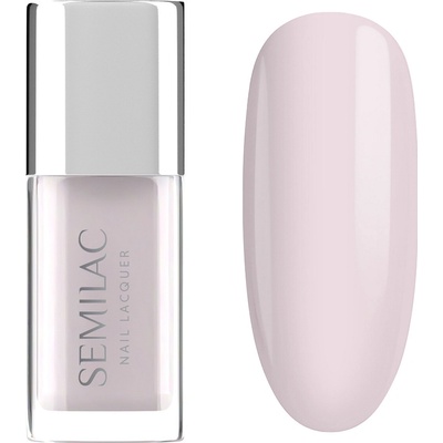102 Semilac Klasický lak na nehty Nail Lacquer Sheer Milky Pink 9 ml