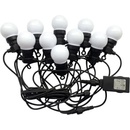 V-Tac LED Vonkajšia reťaz STRING 5m 10xLED 0,5W 230V IP44 3000K VT0806