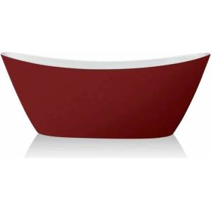 Inter Ceramic Самостоятелна вана Inter Ceramic червено-бяла 170x80 см (LB 1781 R)