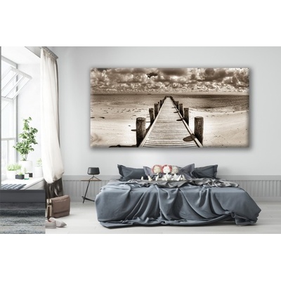 Divio Obraz na plátně pláž, vzor 41447 Velikost: 60x120 cm