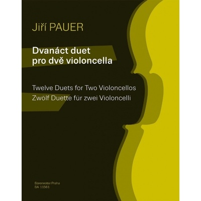 Dvanásť duet pre dve violončela od Pauer Jiří