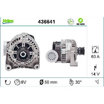Alternátor VALEO 436641