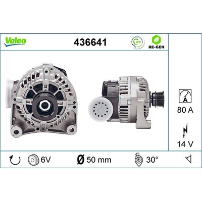 Alternátor VALEO 436641