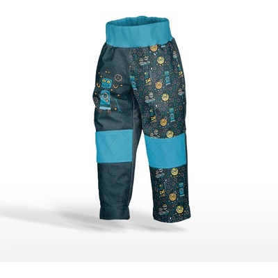 Takoy Panel so strihom 134 softshell nohavice roboty na petrolejovej