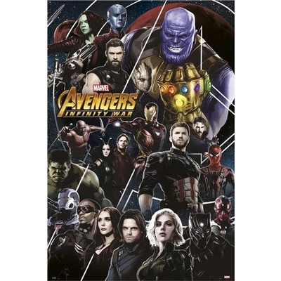Plagát, Obraz - Avengers: Infinity War, (61 x 91,5 cm)