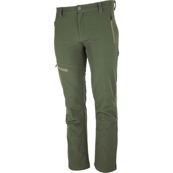 Bennon FORCE Trousers green/sand Softshellové nohavice zelená/béžová