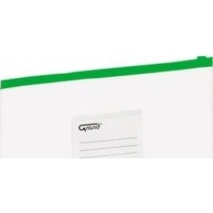 Grande Dolceria A4 zipper envelope green GRAND