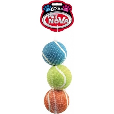 Aqua Nova Tenisový míč 6 cm 3 ks