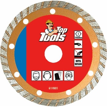 Top Tools Diamantový kotouč 115 x 22.2 mm 61H335