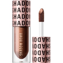 Makeup Revolution Shadow Bomb metalické očné tiene Smitten Rose Gold 4,6 ml