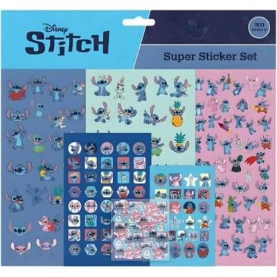 Sada samolepek Lilo & Stitch 300 ks